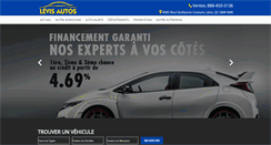 Desktop Screenshot of levisautos.com